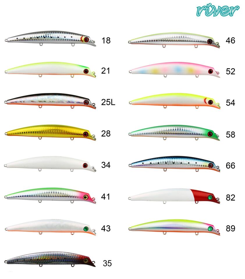River Bass Professor 120F 12Cm 16G Maket Balık