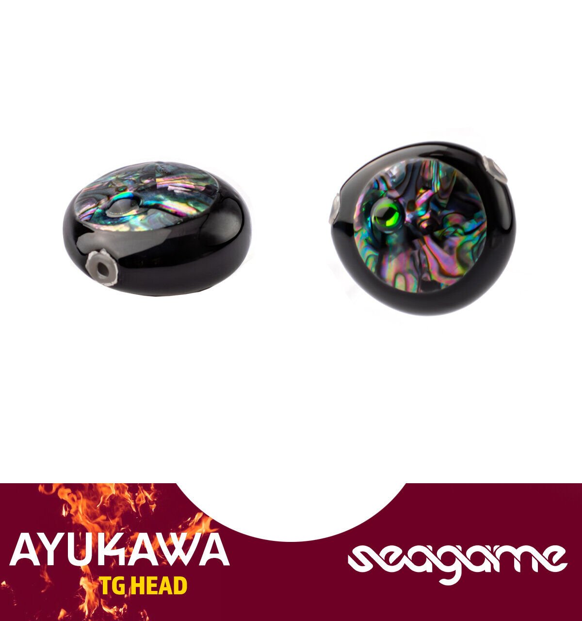 SEAGAME AYUKAWA TG HEAD 60G #904 DEEP DARK ABLN