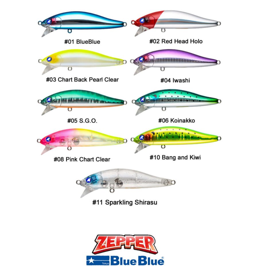 ZEPPER 80 SINKING 10G #01