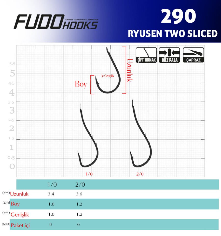 2901 RYUSEN TWO SLICED #1 BLACK NIKEL 8P