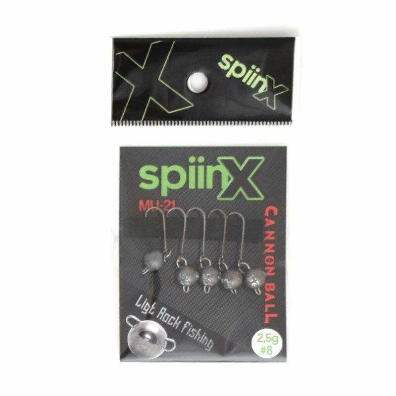 SPIINX CANNON BALL JIGHEAD V1 HAM 4G #8 5P