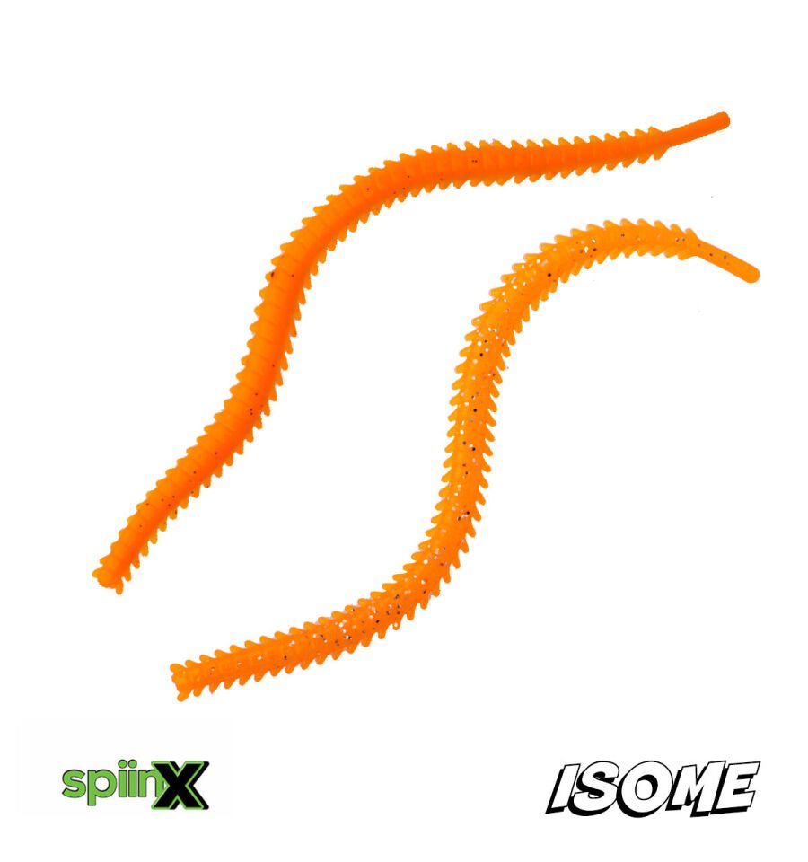 SPIINX ISOME SİLİKON 11CM 14P GLOW ORANGE GUM