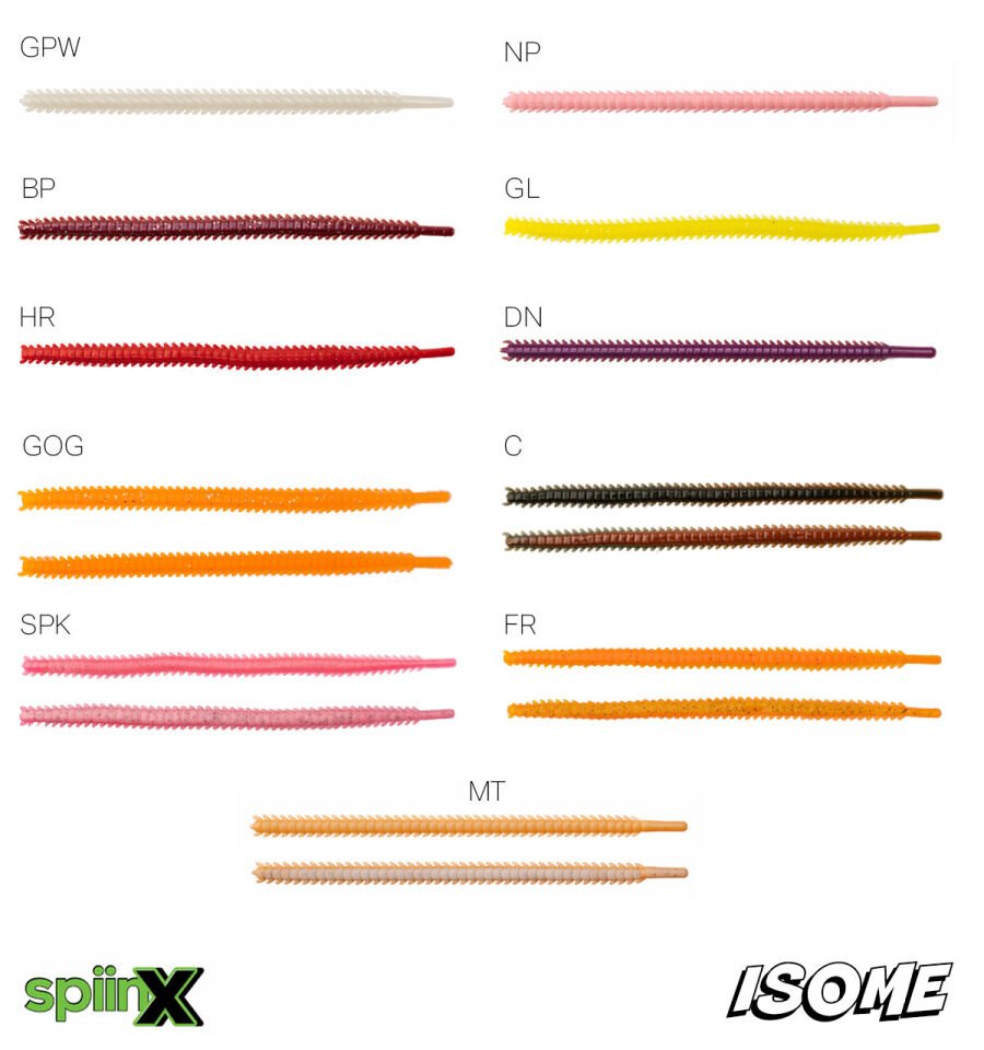 SPIINX ISOME SİLİKON 11CM 14P MILKY TAN