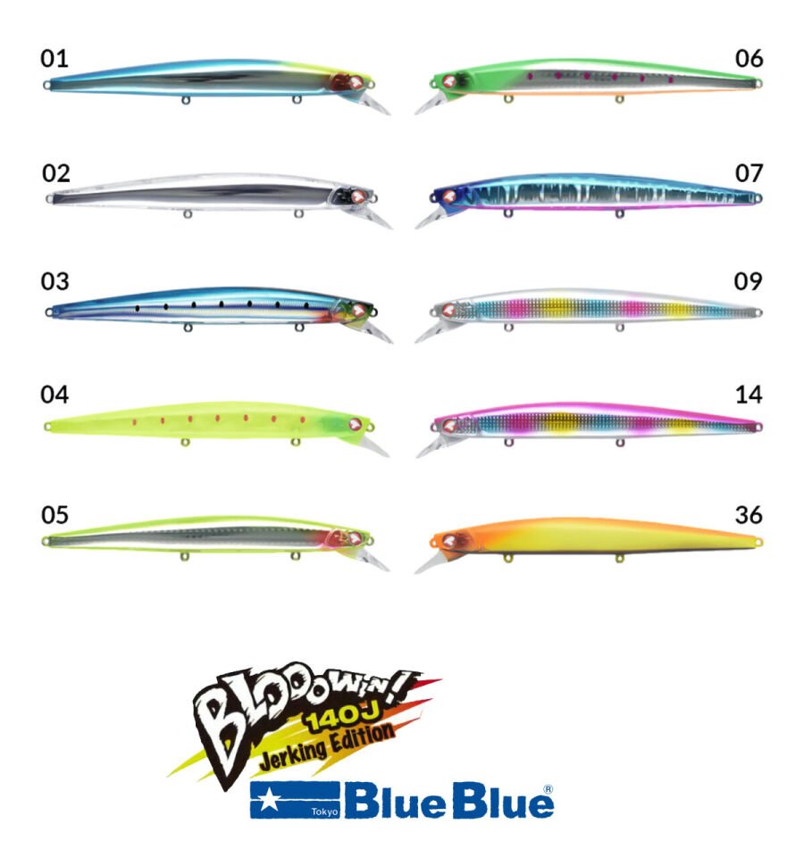 BLOOWIN! 140 JERKING EDITION 26G #04