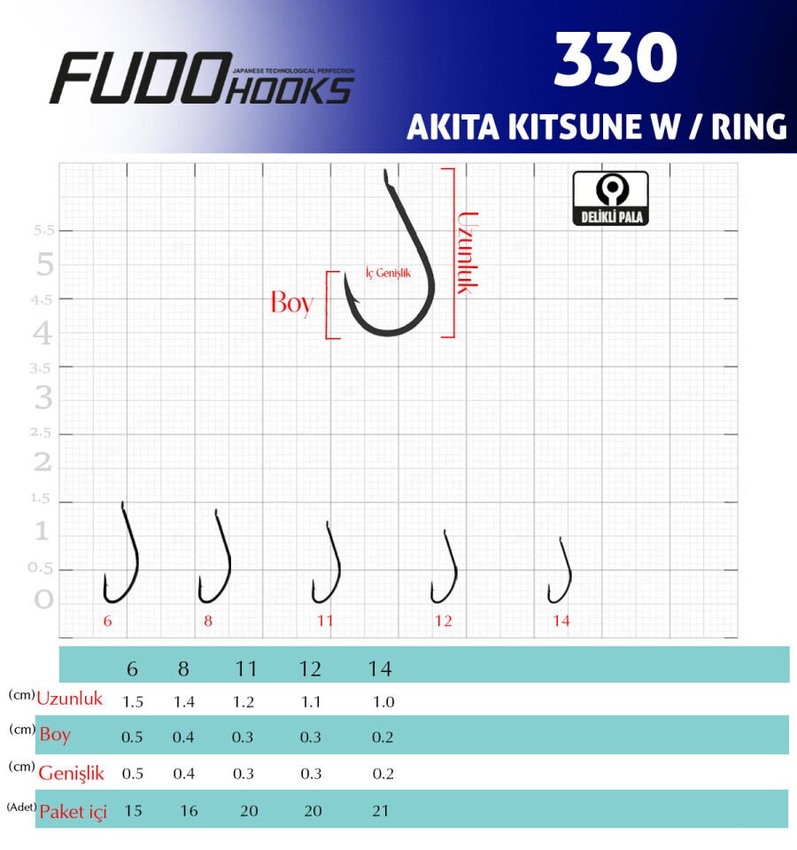 3303 AKITA KITSUNE W/ RING #8 KAHVE 19P