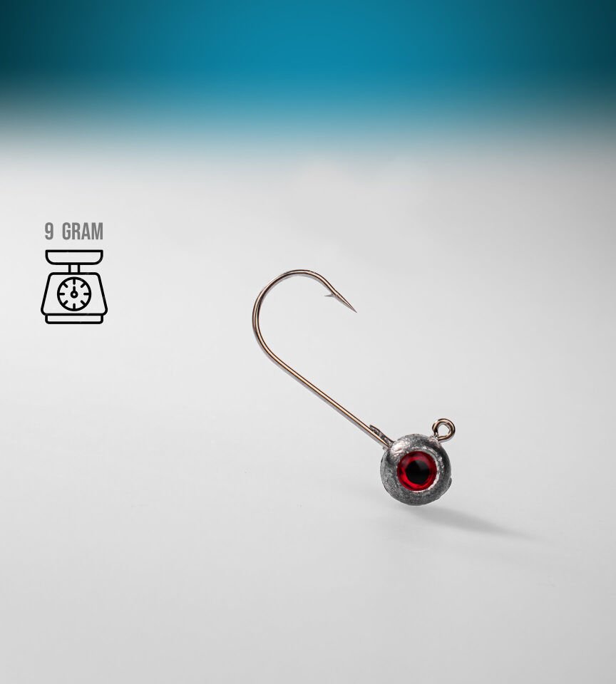 JIGHEAD GÖZLÜ 9G #3/0 25P
