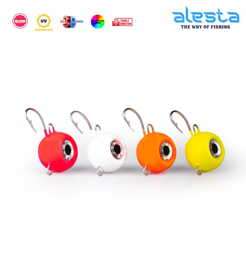 TENYA JIGHEAD 150G X6049 PEMBE GLOW