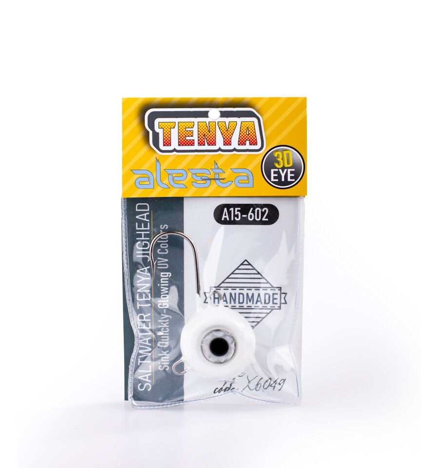 TENYA JIGHEAD 250G X6049 BEYAZ GLOW