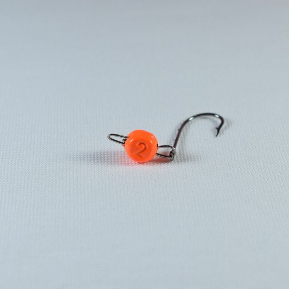 SPIINX FLASH HEAD JIGHEAD UV TURUNCU 2.2G #8 4P
