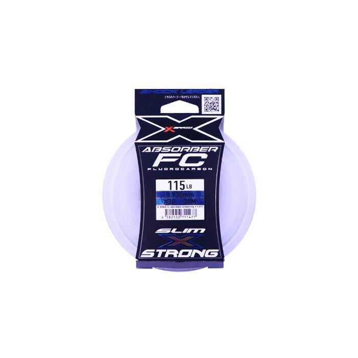YGK X021 ABSORBER SLIM&STRONG FC 30M 24KG 0.62